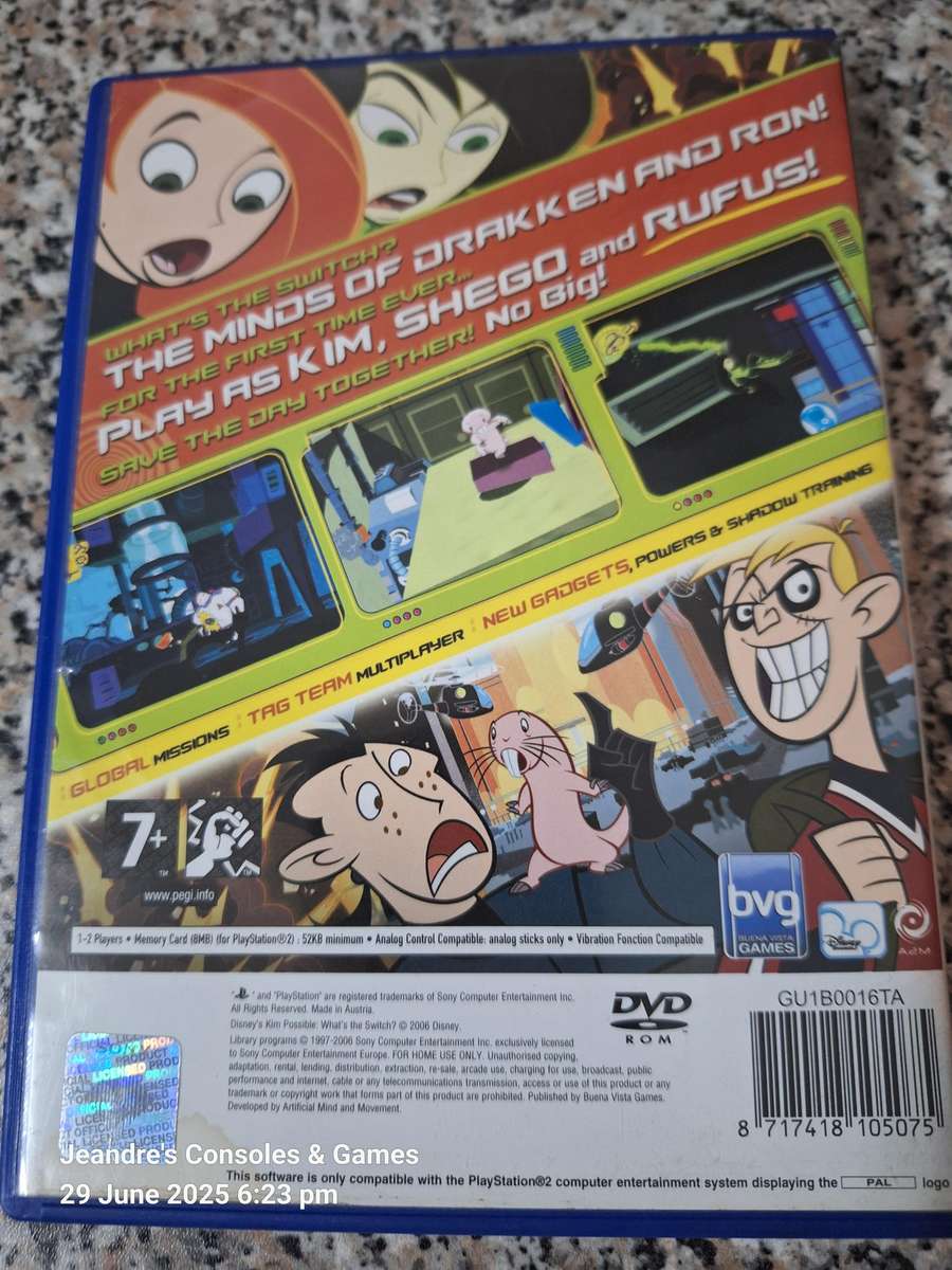 Disney's Kim Possible: What's the Switch? (PS2)