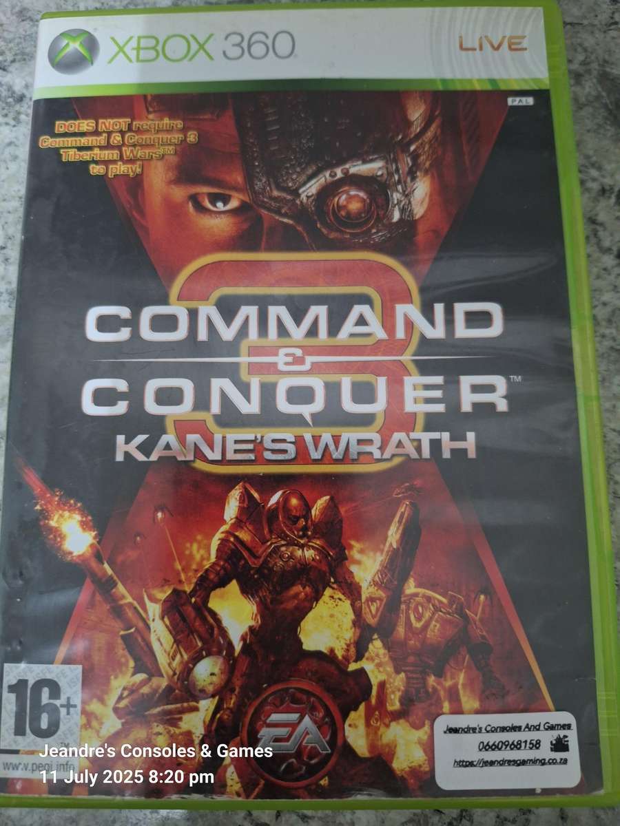 Command & Conquer 3: Kane's Wrath (XBOX 360)