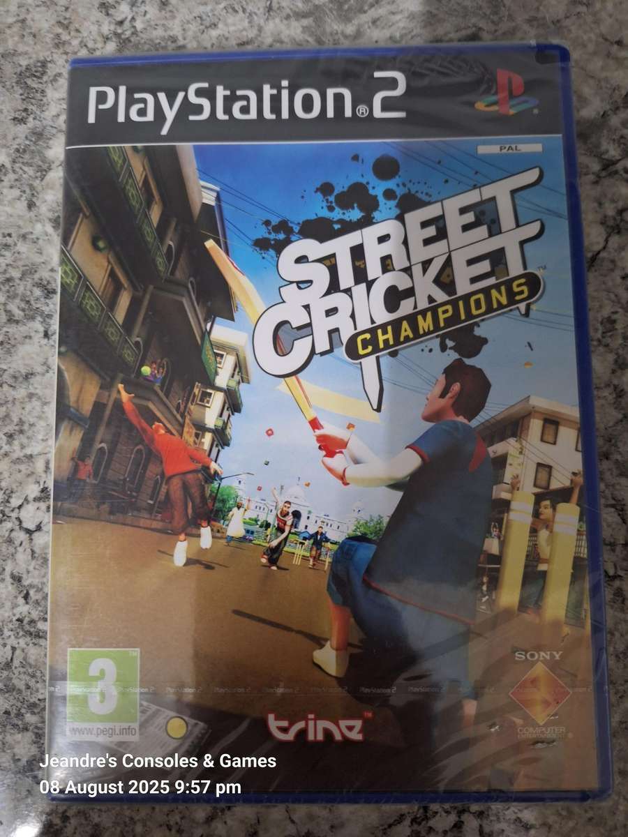 * BRAND NEW SEALED * Street Cricket Champions (PS2)