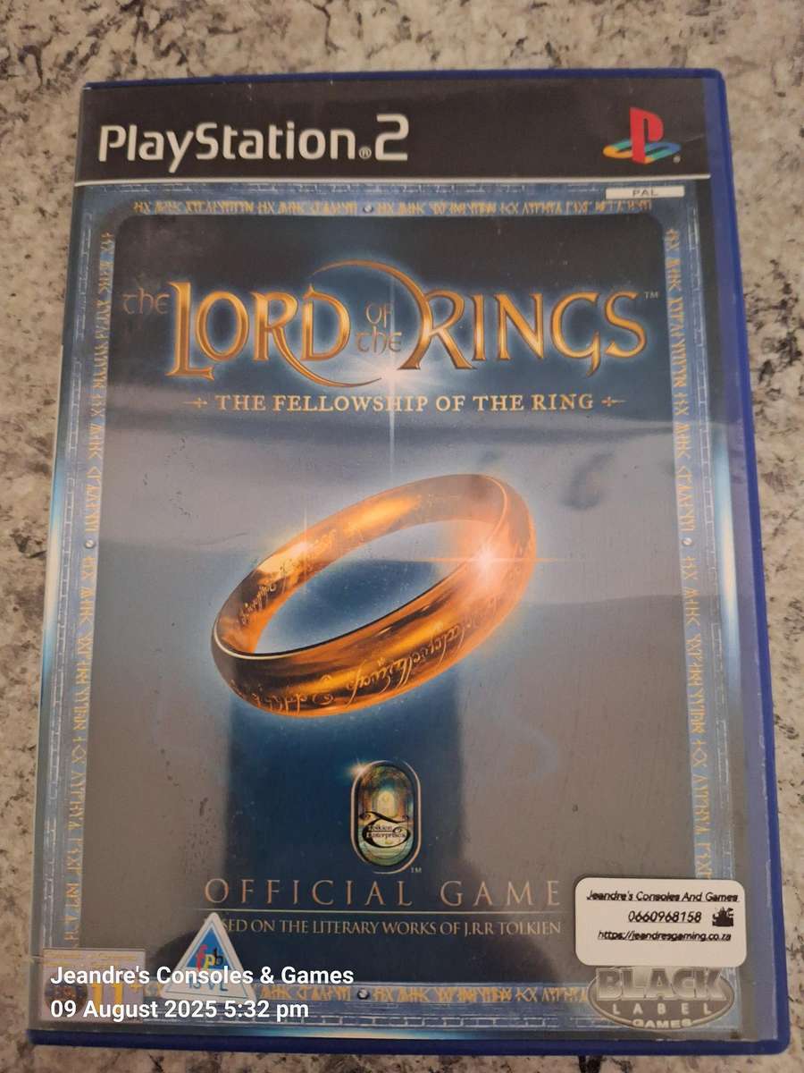 The Lord of the Rings: The Fellowship of the Ring (PS2)