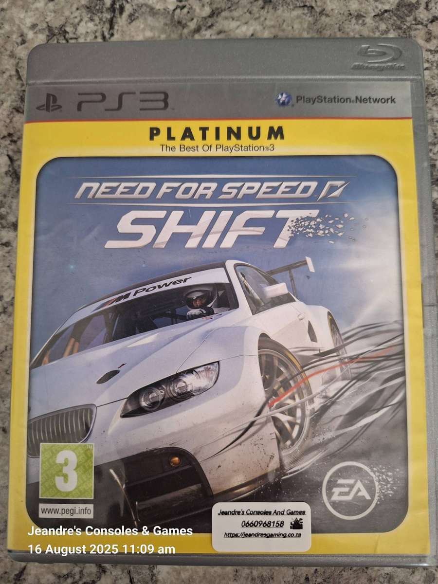 Need for Speed Shift - Platinum (PS3)