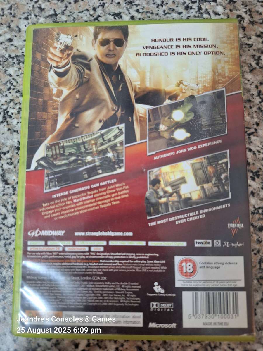 John Woo Presents Stranglehold (XBOX 360)