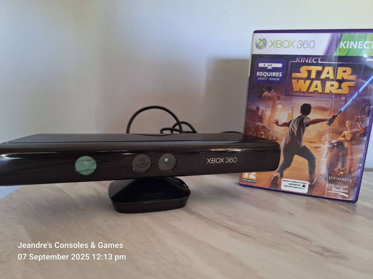 Kinect Sensor with Kinect: Star Wars Game (XBOX 360) / XBOX 360 KINECT WITH GAME