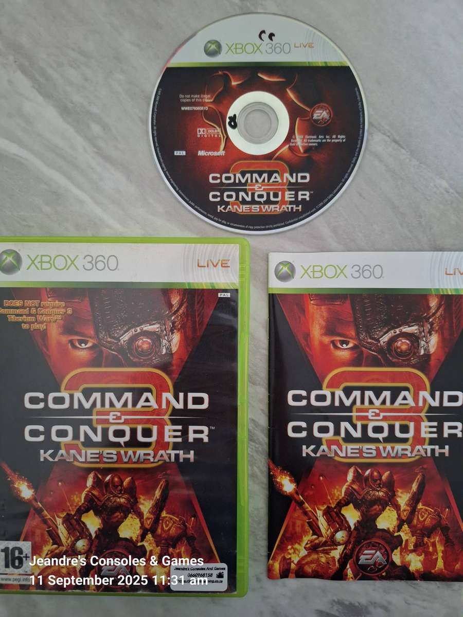 Command & Conquer 3: Kane's Wrath (XBOX 360)
