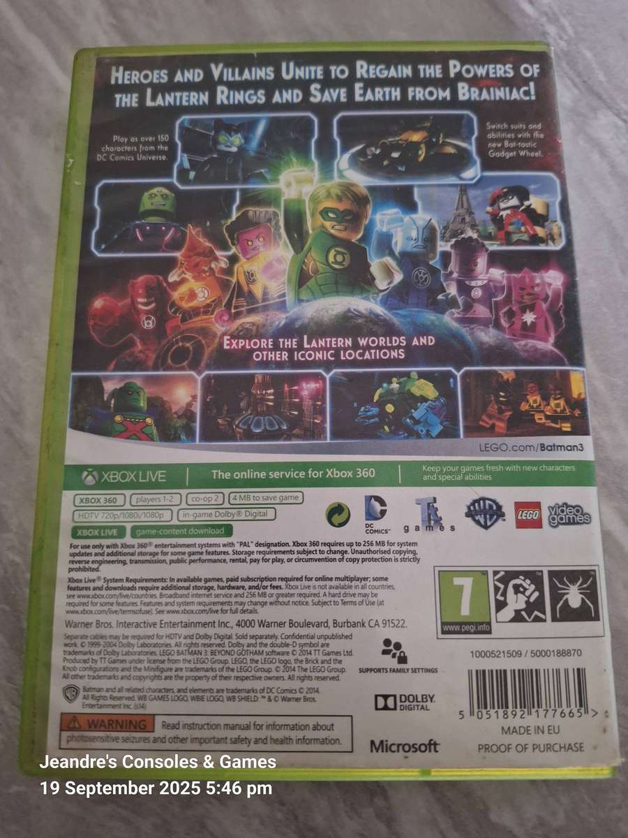 LEGO Batman 3: Beyond Gotham (XBOX 360)