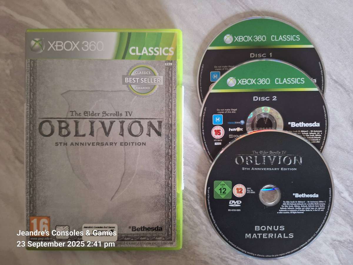 The Elder Scrolls IV: Oblivion- 5th Anniversary Edition (Classics) (XBOX 360)