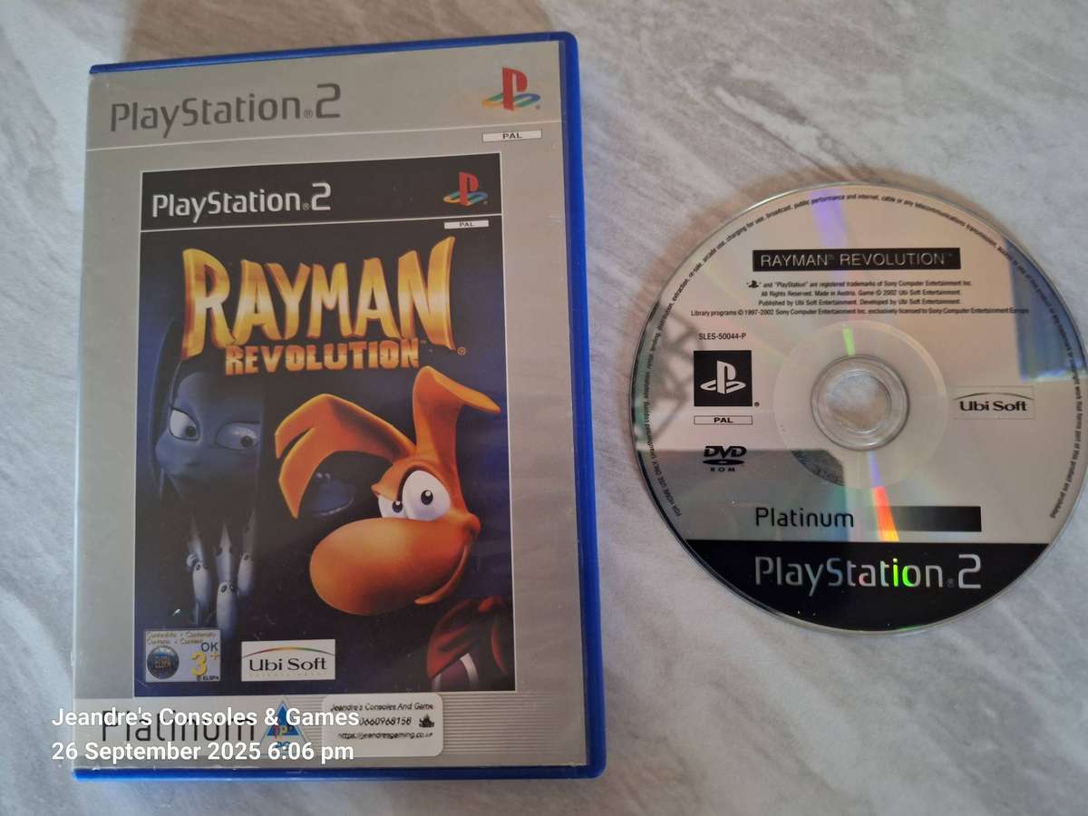 Rayman Revolution- Platinum (PS2)