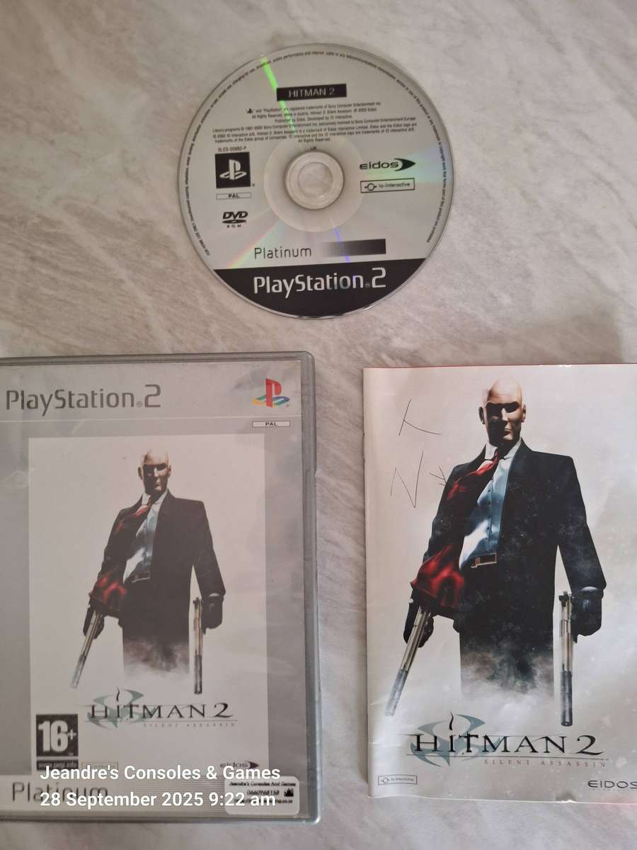 Hitman 2: Silent Assassin - Platinum (PS2)