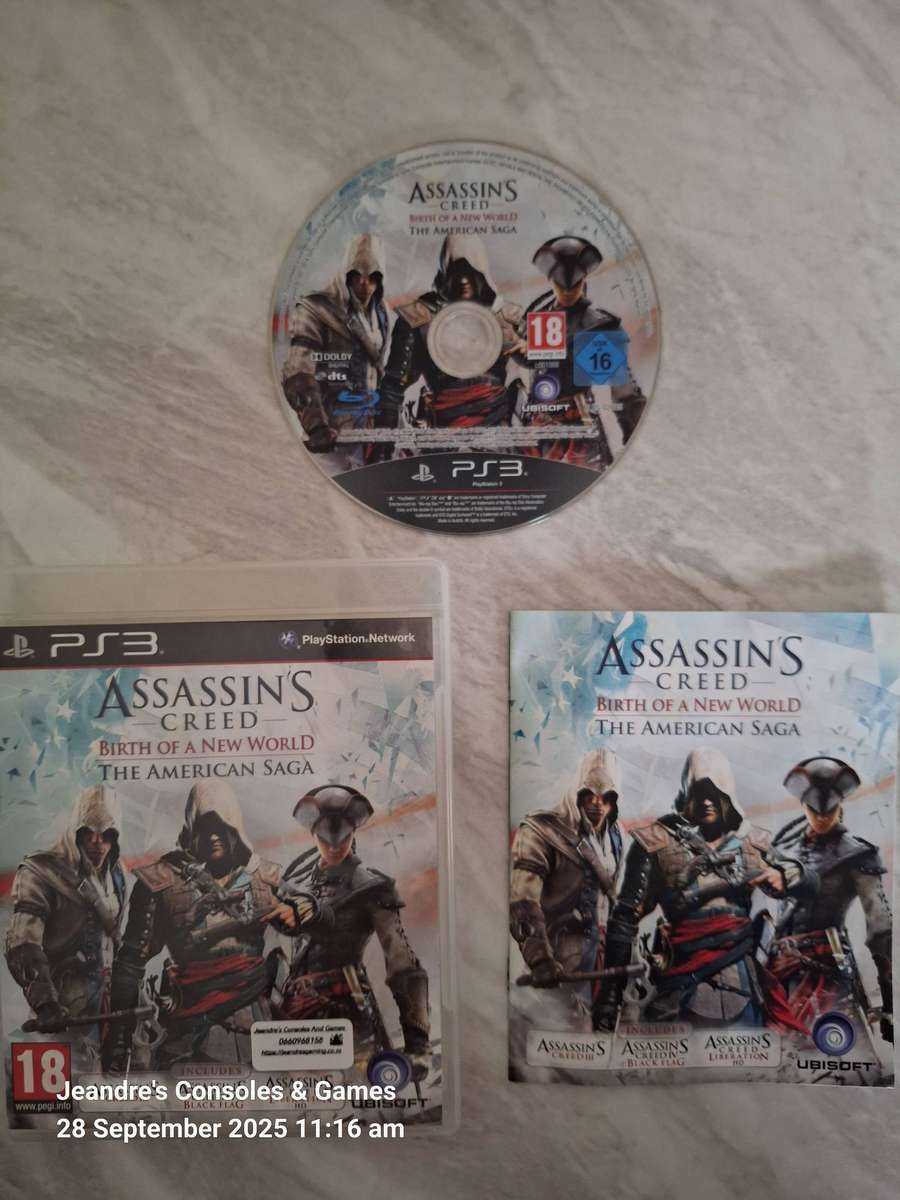 Assassin's Creed: Birth of a New World- The American Saga (PS3)