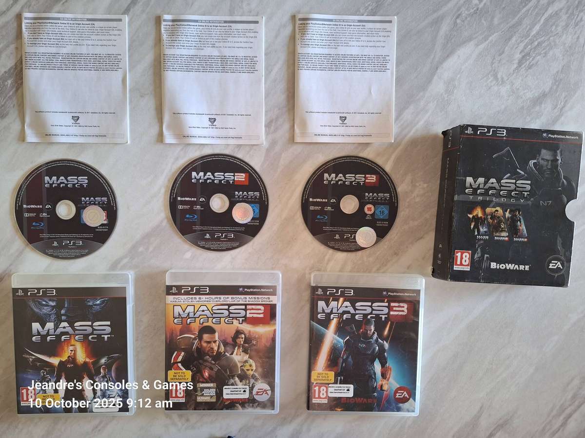 Mass Effect Trilogy (PS3)