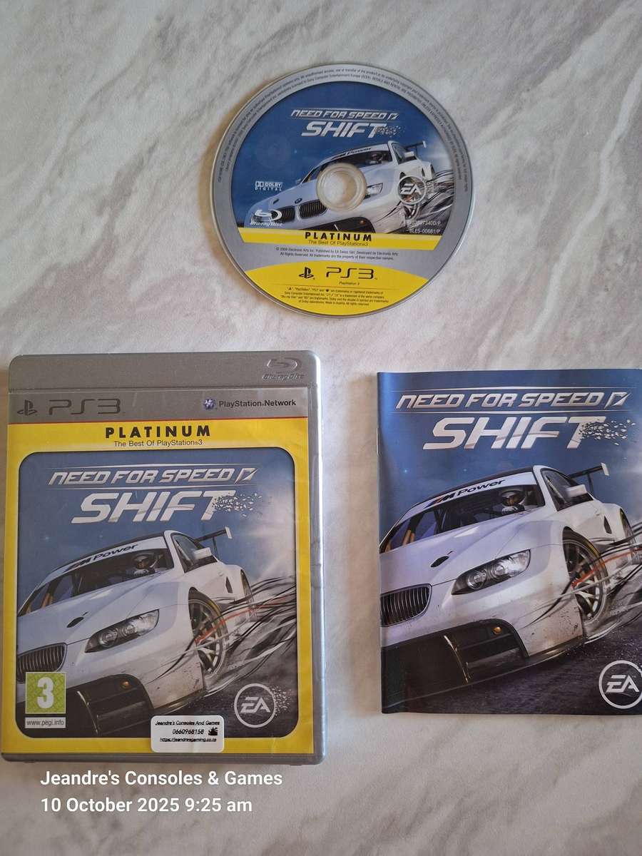 Need for Speed Shift - Platinum (PS3)