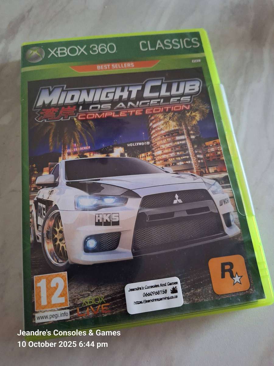 Midnight Club Los Angeles Complete Edition- Classics (XBOX 360)