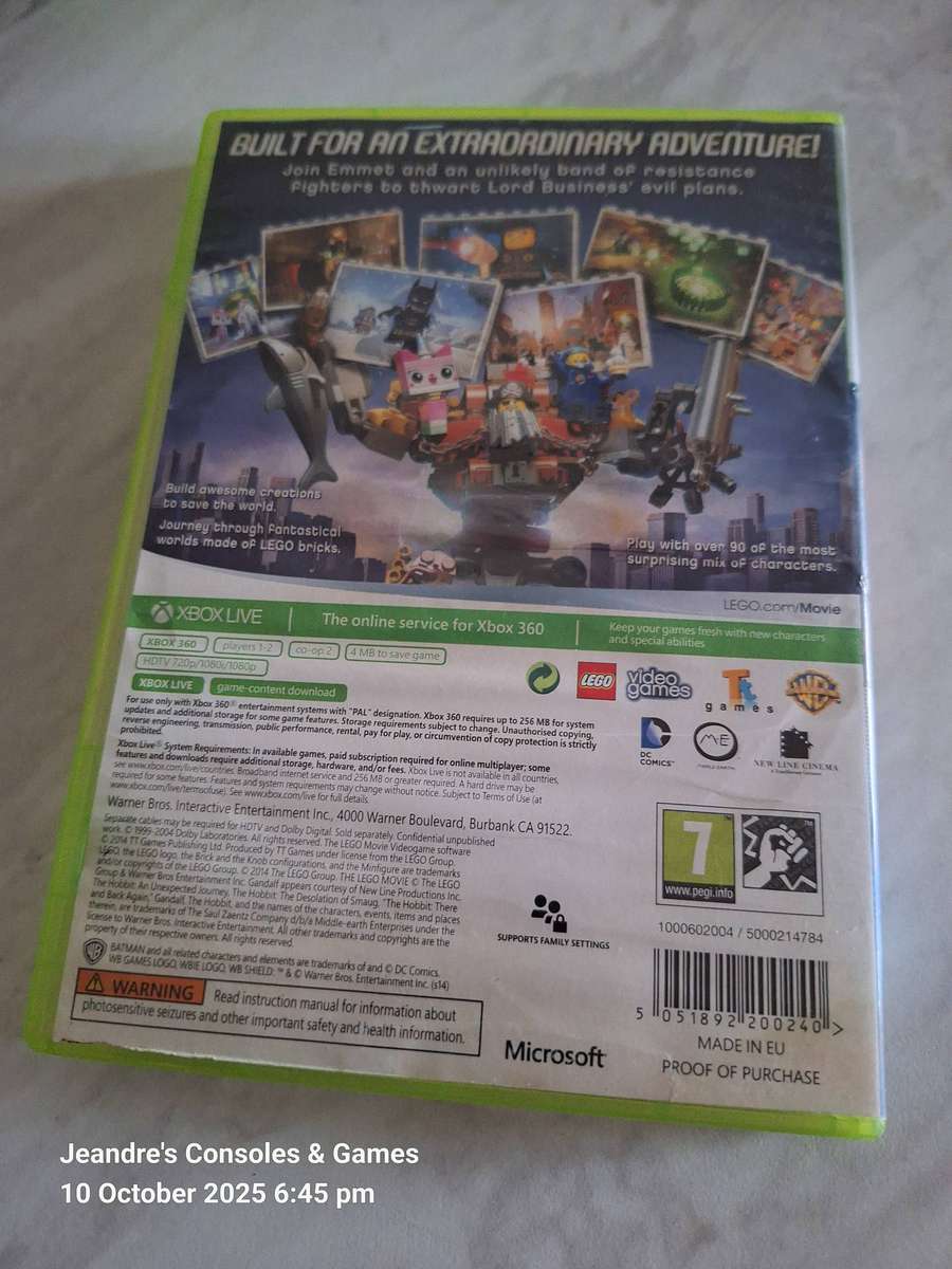 LEGO: The Lego Movie Videogame - Classics (XBOX 360)