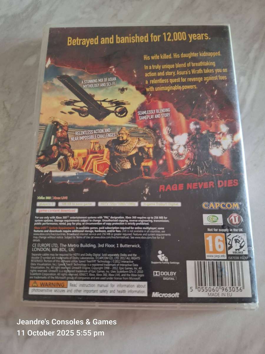 Asura's Wrath (XBOX 360)