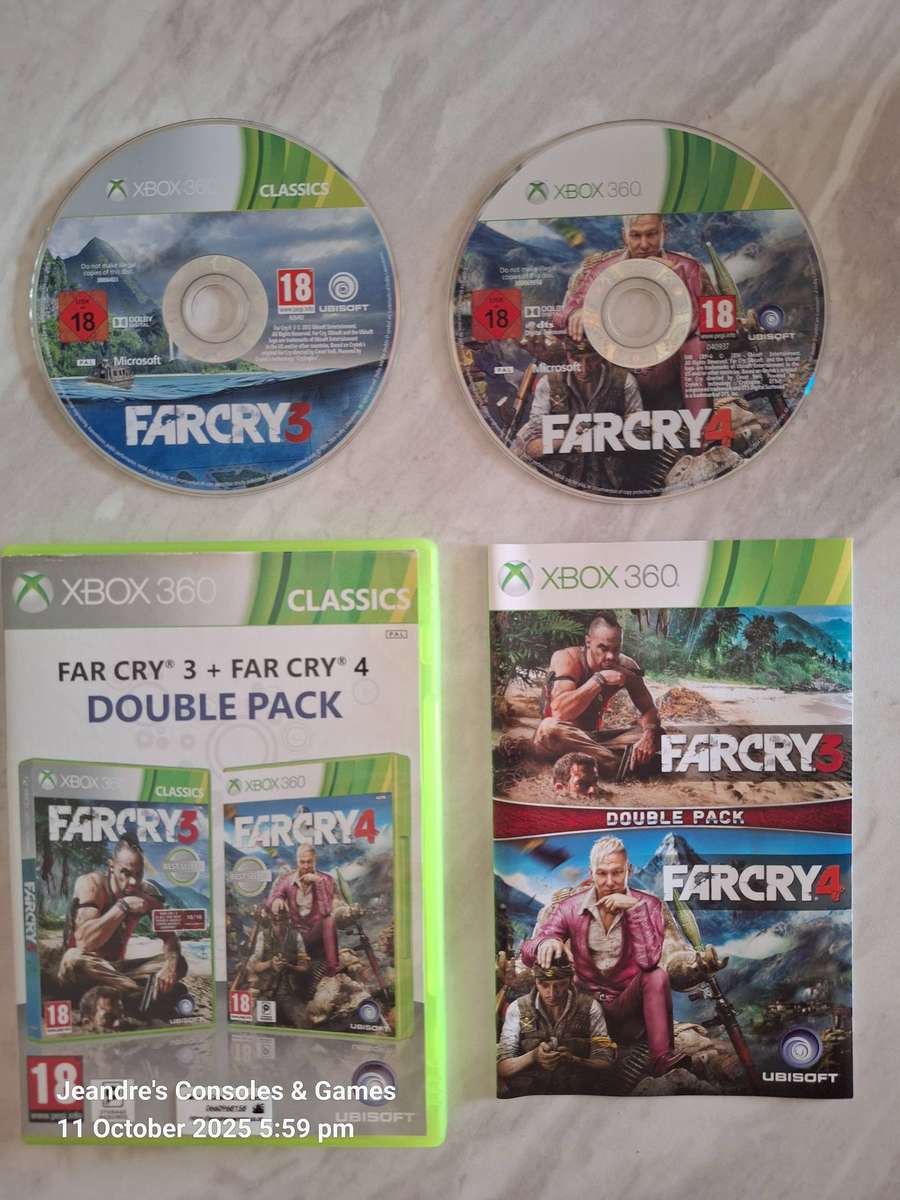 Far Cry 3 + Far Cry 4 Double Pack (XBOX 360)