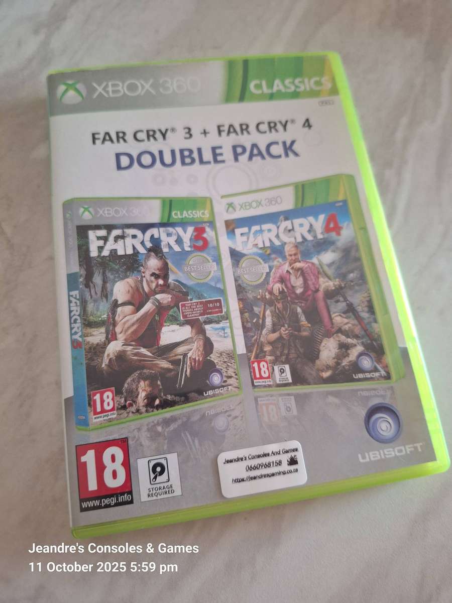 Far Cry 3 + Far Cry 4 Double Pack (XBOX 360)