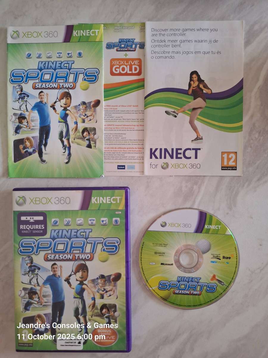 Kinect Sports Season 2 (XBOX 360) - REQUIRES KINECT SENSOR