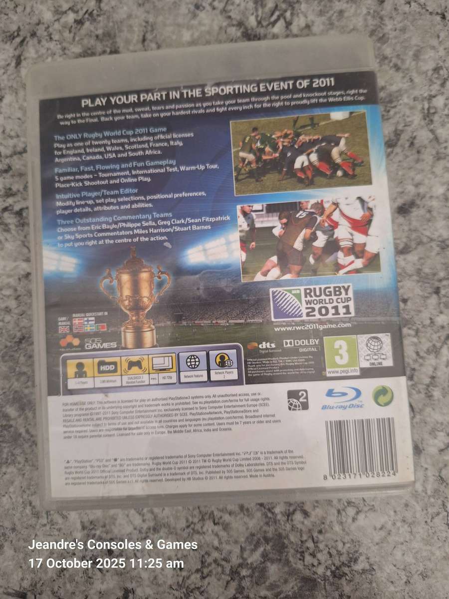 Rugby World Cup 2011 (PS3)