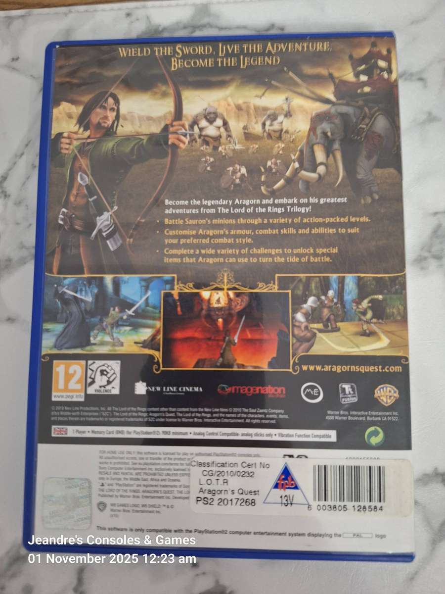 The Lord of the Rings: Aragorn's Quest (PS2)