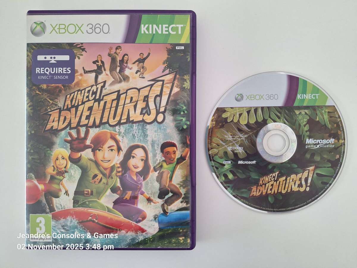 Kinect Adventures (XBOX 360) - REQUIRES KINECT SENSOR -