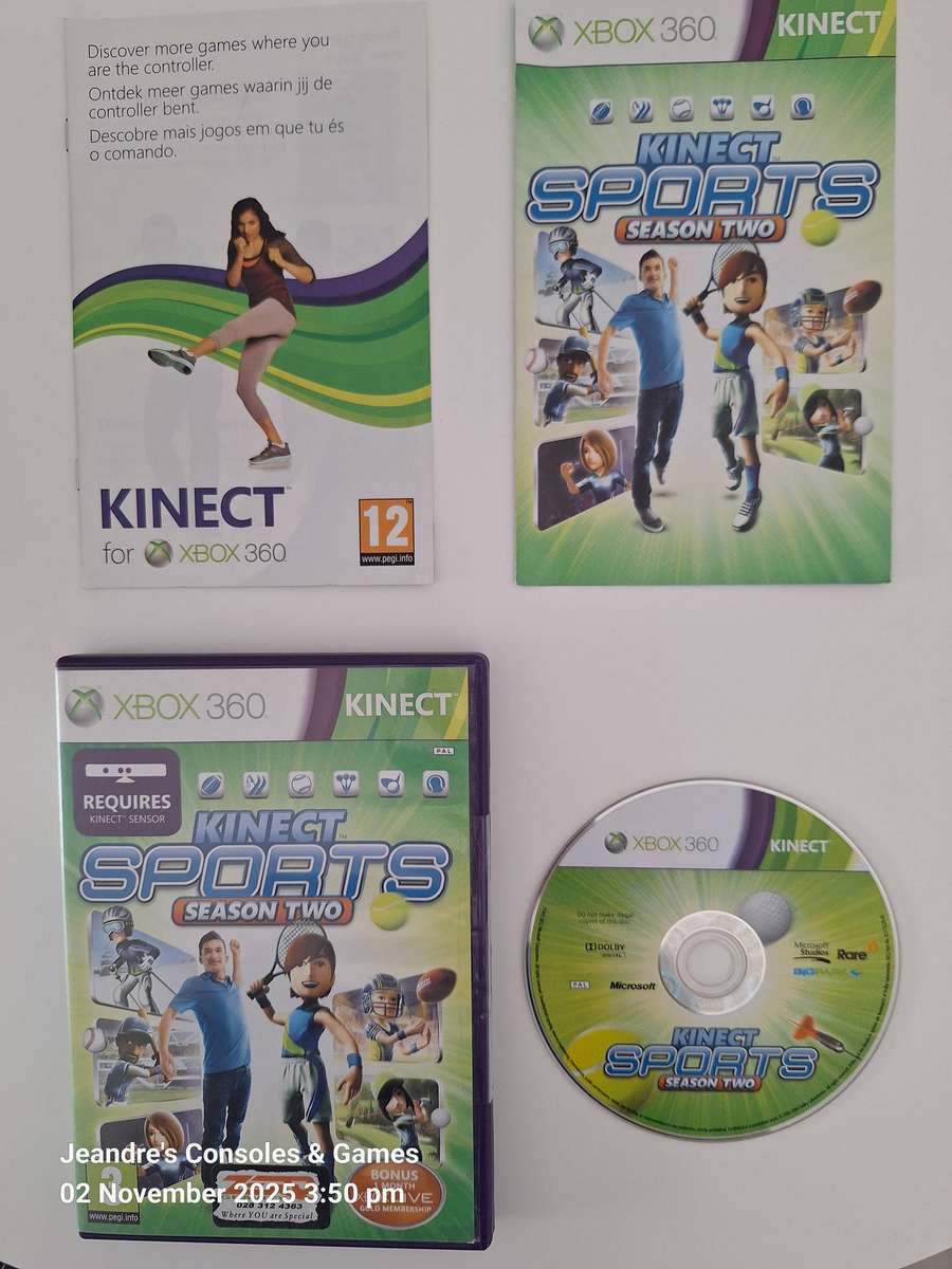 Kinect Sports Season 2 (XBOX 360) - REQUIRES KINECT SENSOR