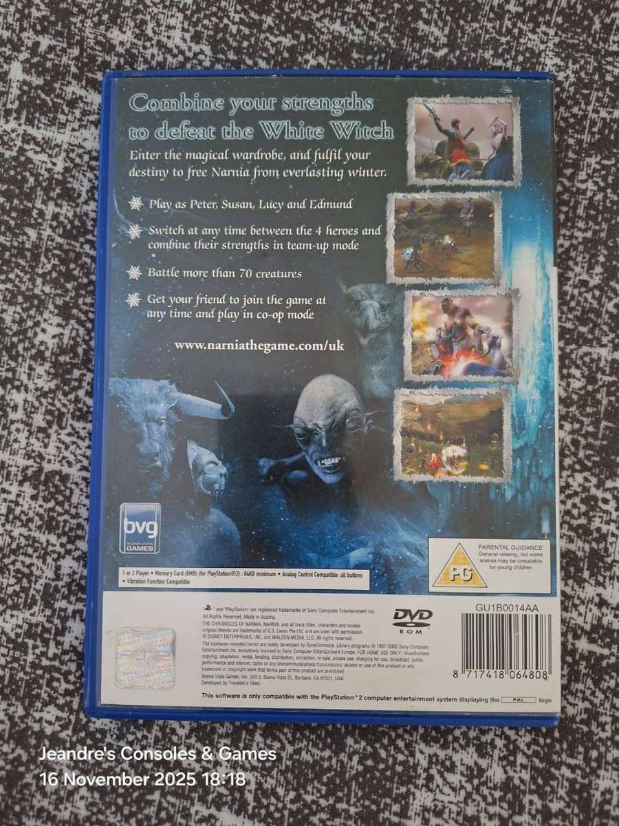 The Chronicles of Narnia: The Lion, The Witch and The Wardrobe (PS2)