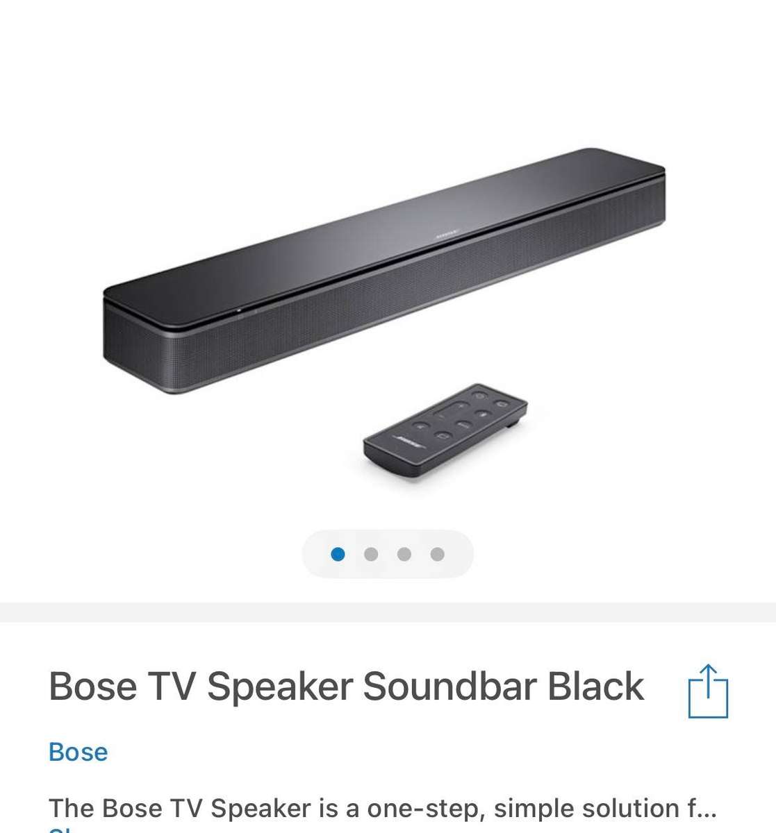 Bose Soundbar 500