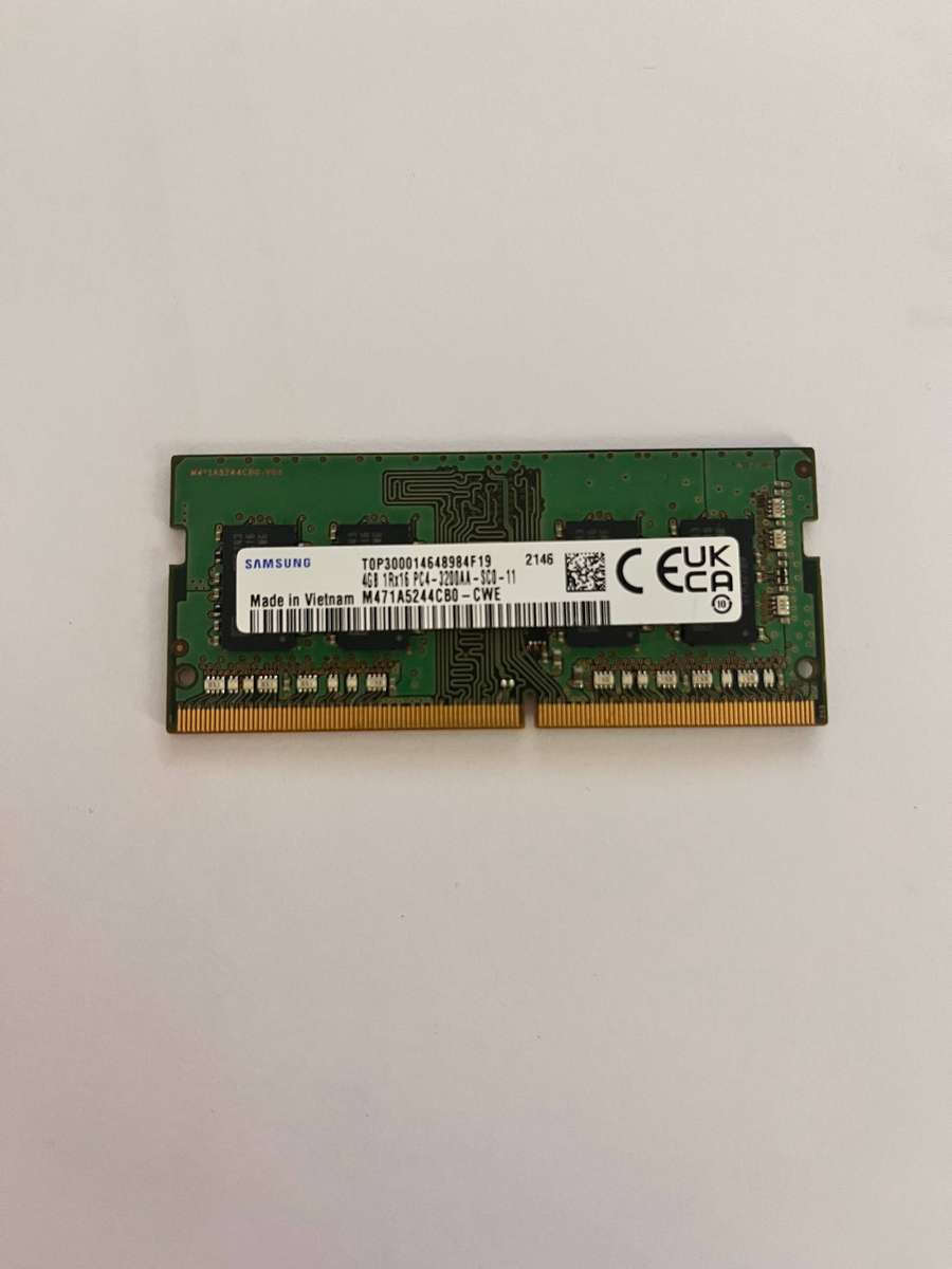 Samsung 4GB Laptop Ram DDR4