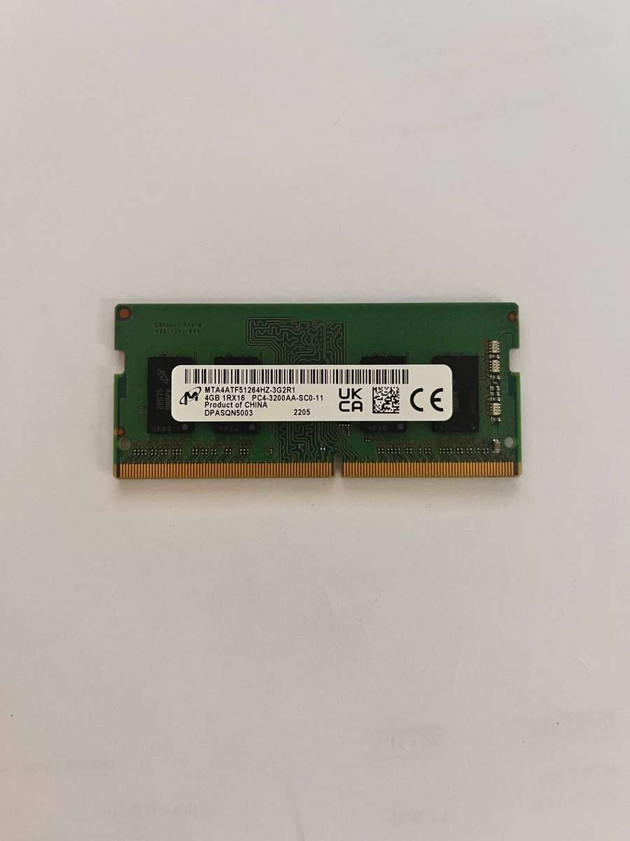 Micron 4GB DDR4 Laptop Ram