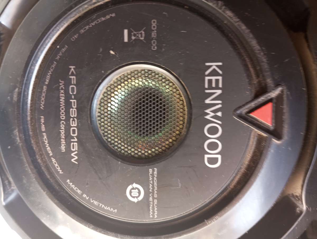 Kenwood KFC-PS3015W | 12" Single Coil 2000W Subwoofer PLEASE READ DESCRIPTION