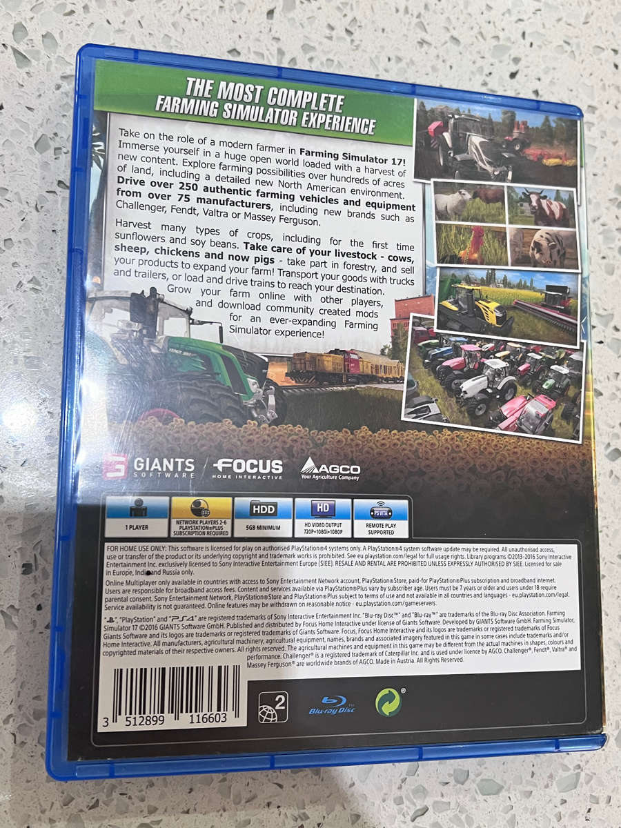 FARMING SIMULATOR 17 - PS4