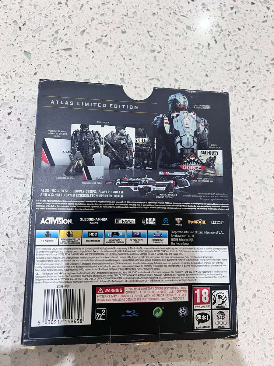 CALL OF DUTY - ADVANCE WARFARE - ATLAS LIMITED EDITION - PS4