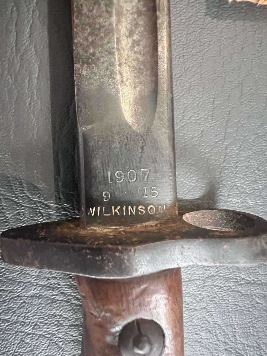 British 1907 Pattern Bayonet By Wilkison