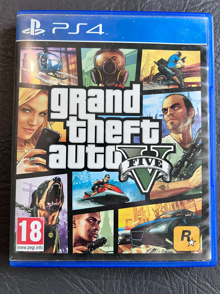 GTA - GRAND THEFT AUTO- PS4