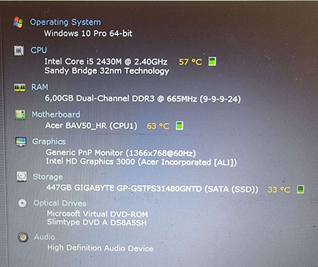 Late entry Superfast bargain Acer travelmate 5760 i5 ssd hhd 6gb ram  Windows 10