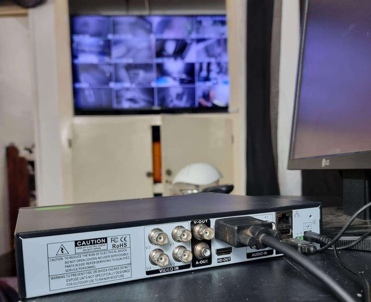 4 channel dvr with hard drive