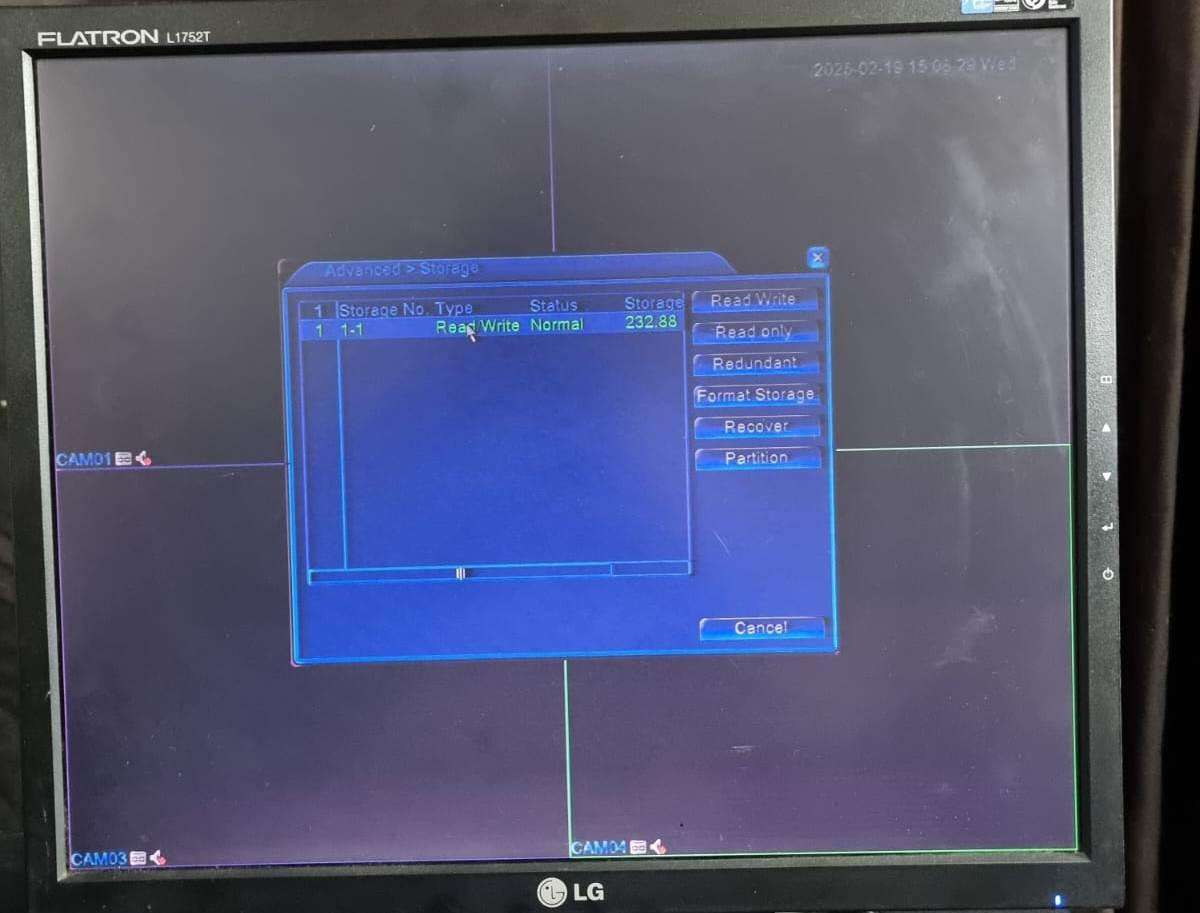 4 channel dvr with hard drive