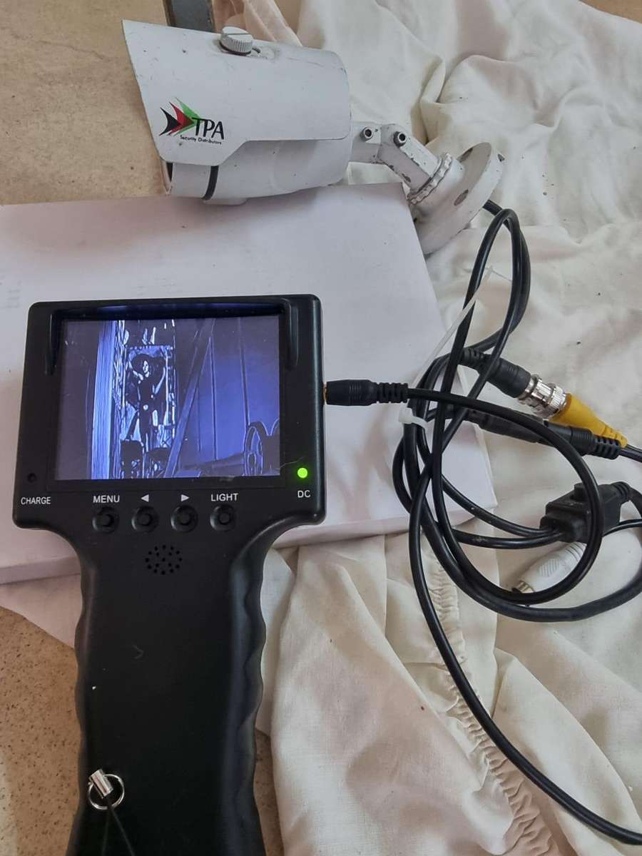 mixed lot of cctv cameras