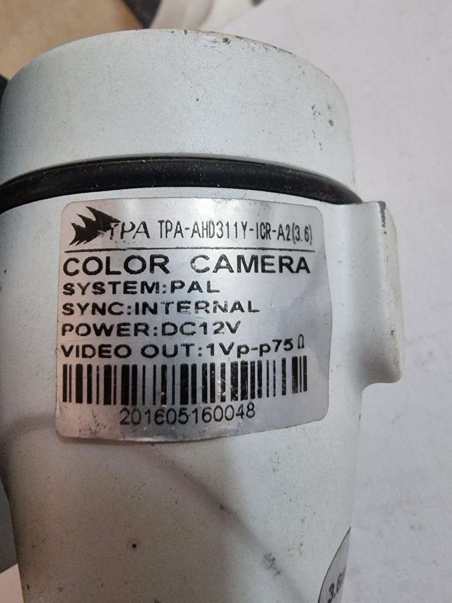 mixed lot of cctv cameras