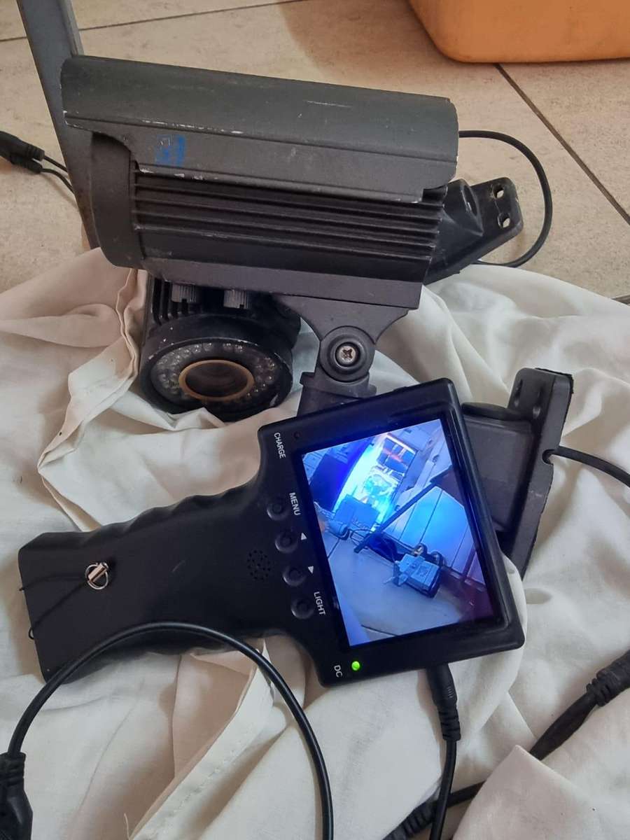 mixed lot of cctv cameras