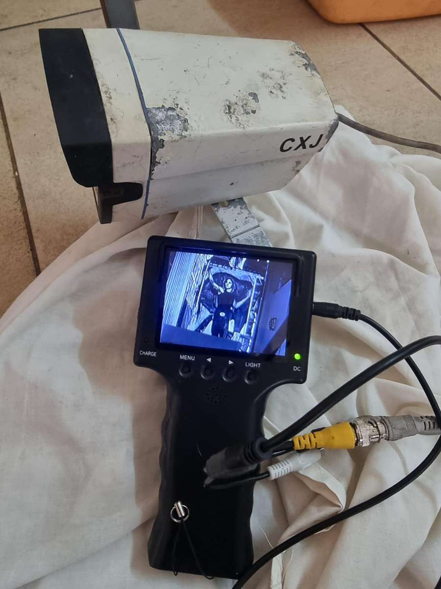 mixed lot of cctv cameras