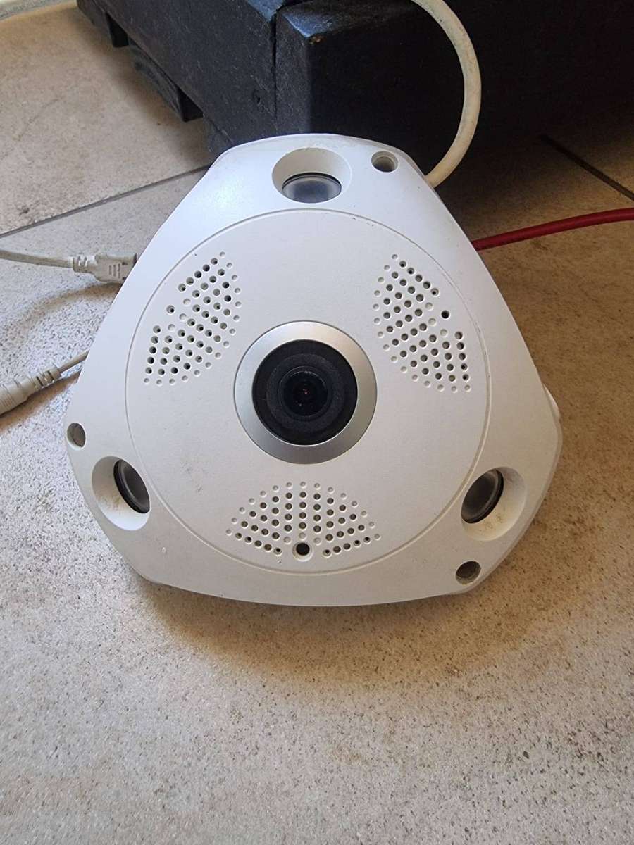 360 Degree Panoramic Wireless IP Camera Audio Video Wifi  High Definition Fish-eye Lens Wide Angle