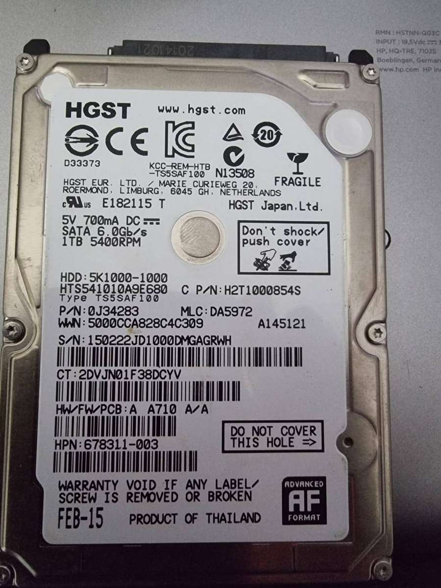 HP Proboo 450 04 1TB hhd 8gb ram 64bit Windows 10