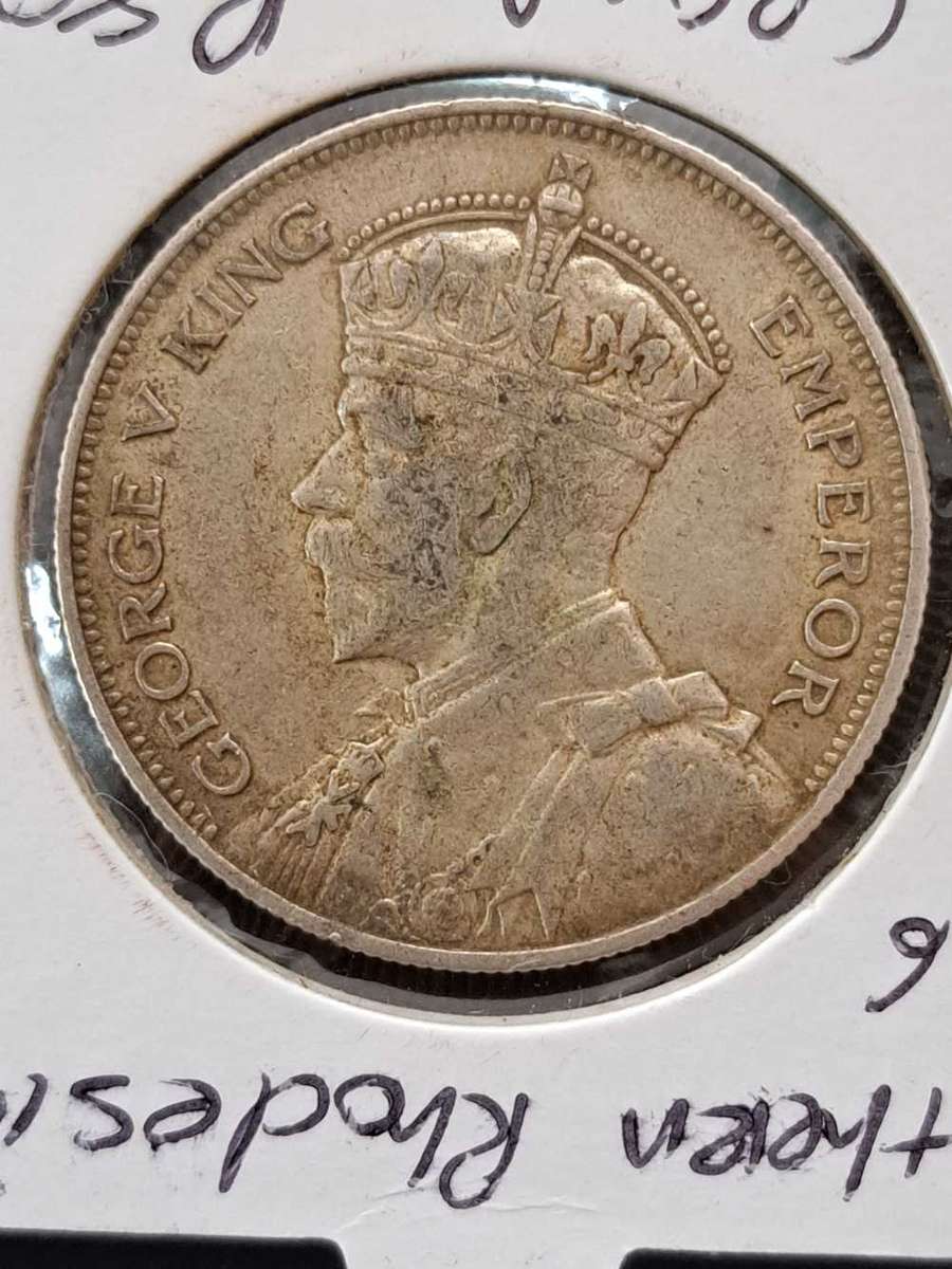 1936 Southern Rhodesia Half Crown