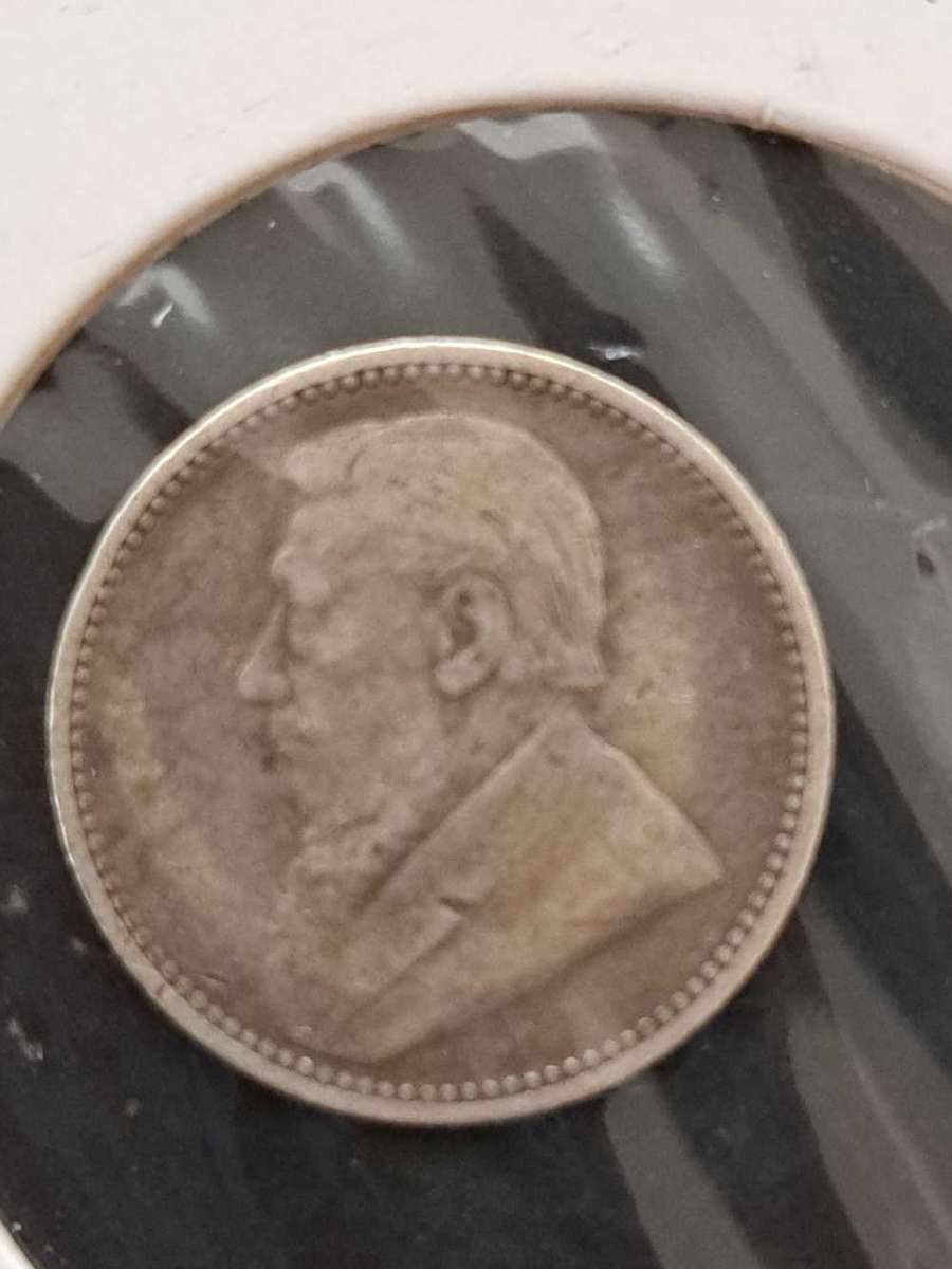 1896 South Africa 6 pence