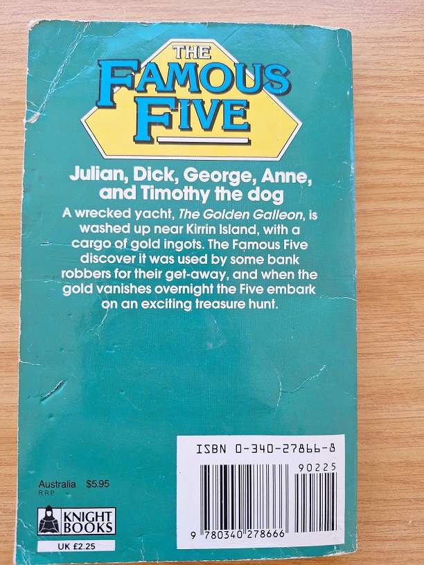 The Famous Five and the Golden Galleon