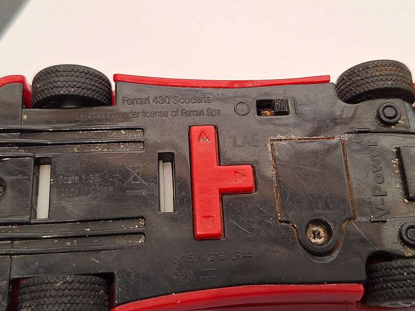 Ferrari 430 Scuderia scale 1,38