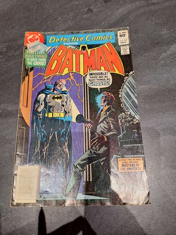 Vintage Batman comic for kthedral