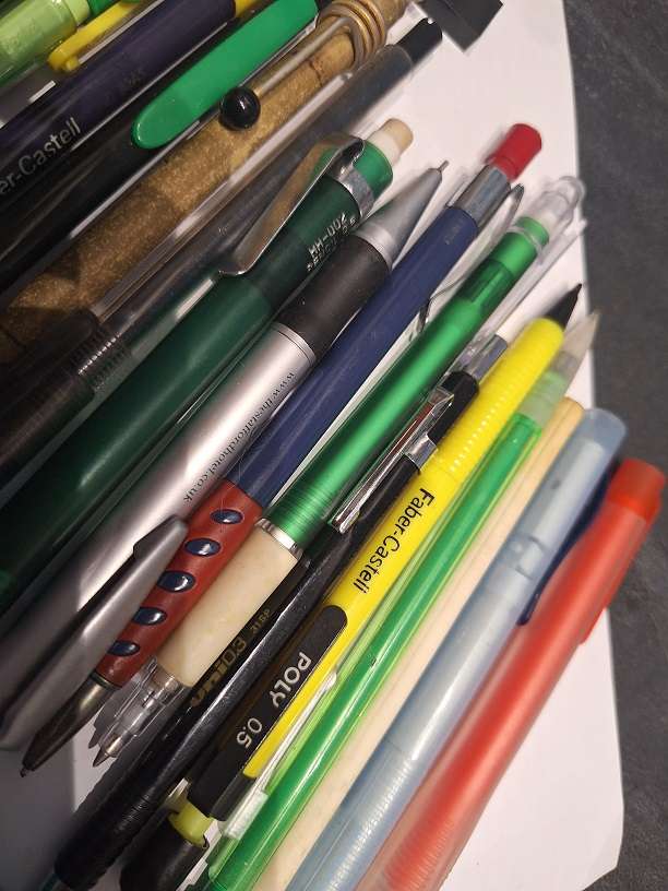 Collectable pencils etc