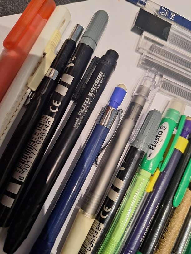 Collectable pencils etc